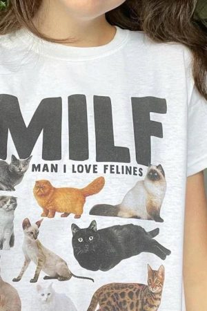 Stylish Work Outfits, Outfit Summer Ideas Man I Love Felines Tee