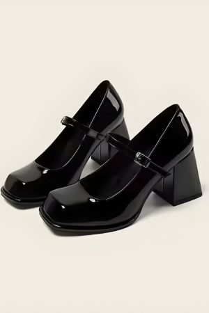 Stylish Work Outfits, Outfit Summer Ideas Mary Jane High Heels