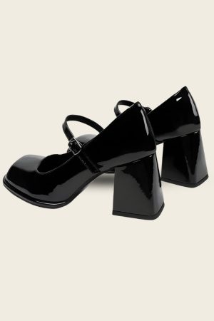 Stylish Work Outfits, Outfit Summer Ideas Mary Jane High Heels