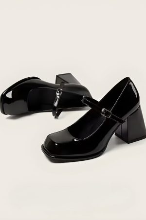 Stylish Work Outfits, Outfit Summer Ideas Mary Jane High Heels