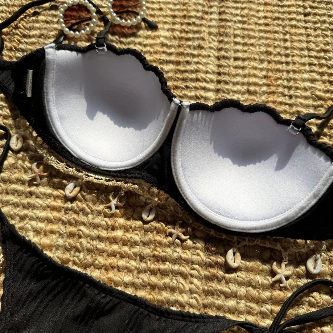 Stylish Work Outfits, Outfit Summer Ideas Mermaidcore Bikini Set Stylish Work Outfits, Outfit Summer Ideas Mermaidcore Bikini Set