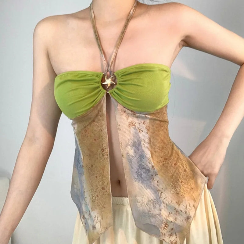 Stylish Work Outfits, Outfit Summer Ideas Mermaidcore Starfish Top