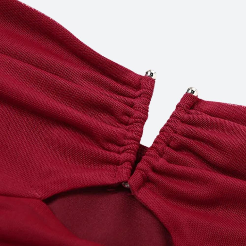 Stylish Work Outfits, Outfit Summer Ideas Mesh Halter Neck Crop Top Stylish Work Outfits, Outfit Summer Ideas Mesh Halter Neck Crop Top