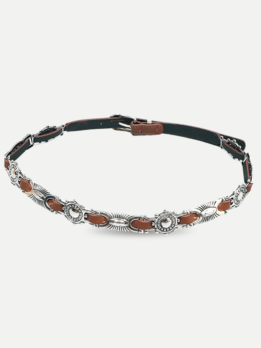 Stylish Work Outfits, Outfit Summer Ideas Metal Faux Leather Tiny Belt Stylish Work Outfits, Outfit Summer Ideas Metal Faux Leather Tiny Belt