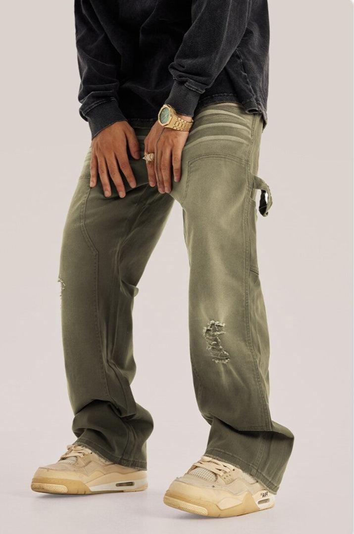 Stylish Work Outfits, Outfit Summer Ideas Mid Rise Washed Distressed Jeans