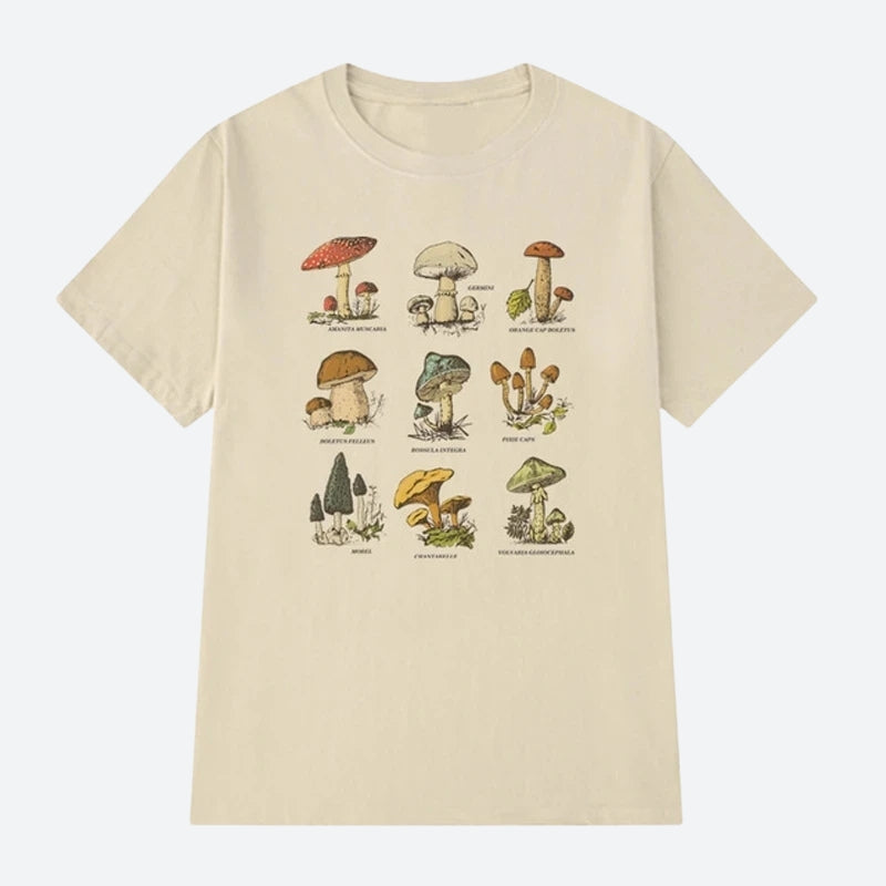 Stylish Work Outfits, Outfit Summer Ideas Mushrooms Tee