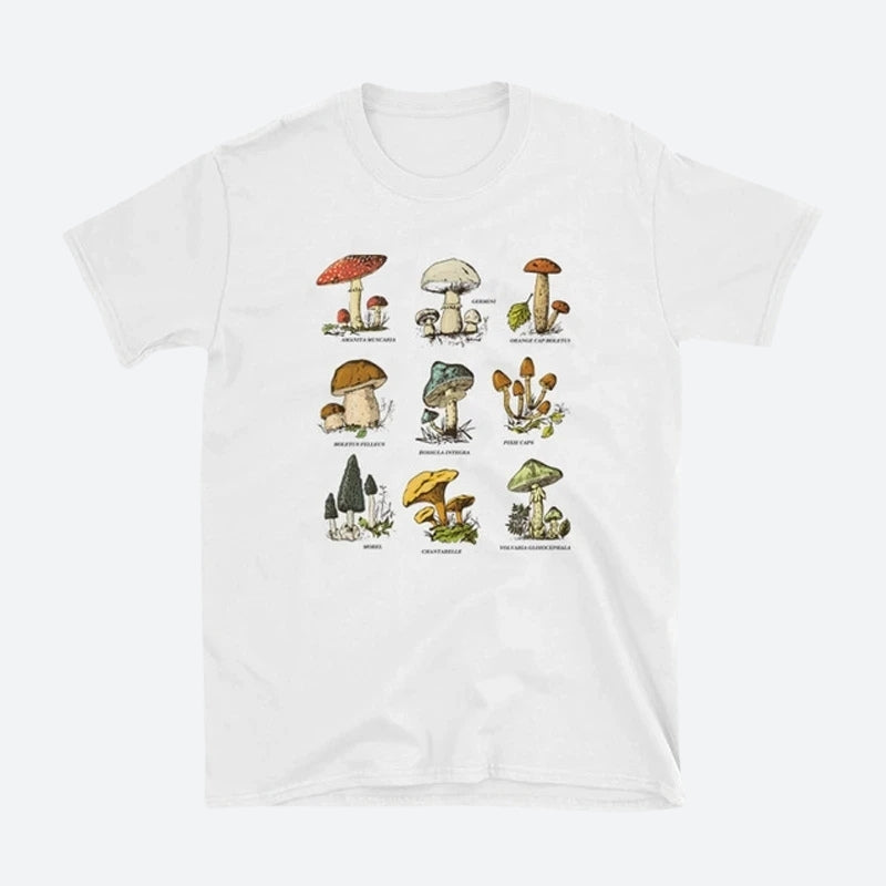 Stylish Work Outfits, Outfit Summer Ideas Mushrooms Tee Stylish Work Outfits, Outfit Summer Ideas Mushrooms Tee