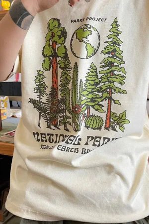 Stylish Work Outfits, Outfit Summer Ideas National Parks Tee