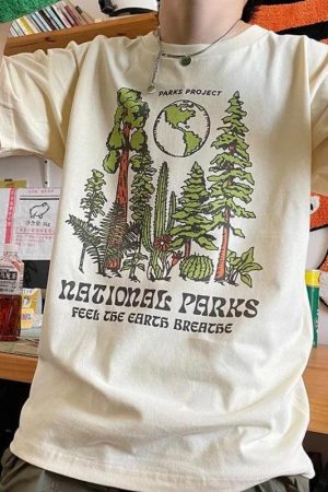 Stylish Work Outfits, Outfit Summer Ideas National Parks Tee