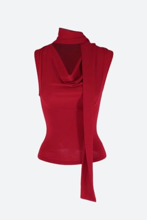 Stylish Work Outfits, Outfit Summer Ideas Neck Tie Tank Top