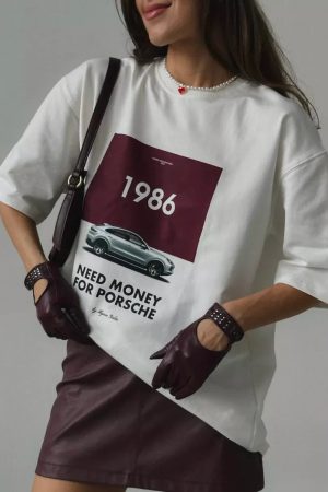 Stylish Work Outfits, Outfit Summer Ideas Need Money For Porsche Tee