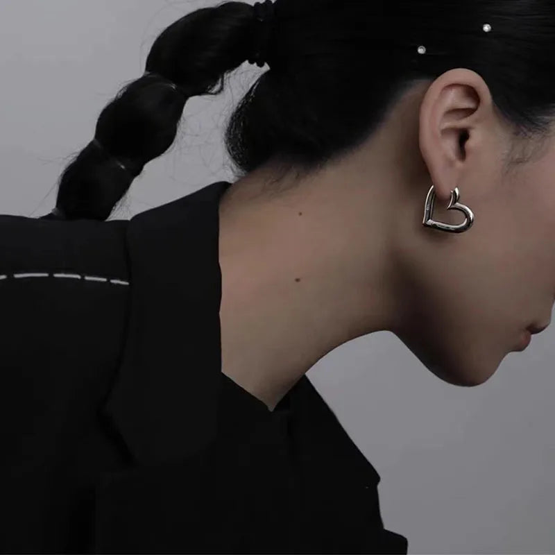 Stylish Work Outfits, Outfit Summer Ideas Open Heart Earrings Stylish Work Outfits, Outfit Summer Ideas Open Heart Earrings