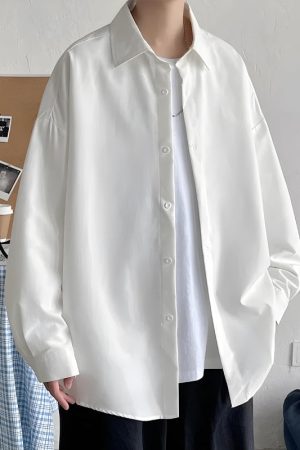 Stylish Work Outfits, Outfit Summer Ideas Oversized Shirt