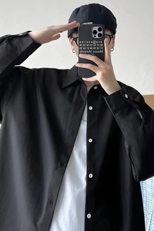 Stylish Work Outfits, Outfit Summer Ideas Oversized Shirt