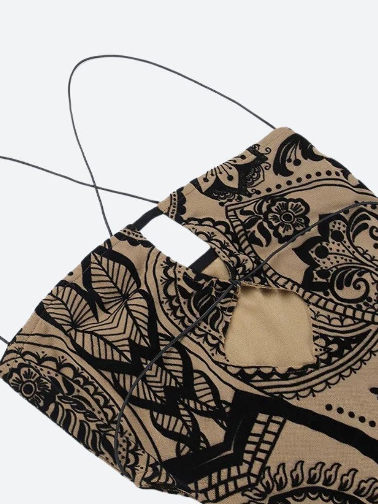 Stylish Work Outfits, Outfit Summer Ideas Paisley Cut Out Mini Dress Stylish Work Outfits, Outfit Summer Ideas Paisley Cut Out Mini Dress