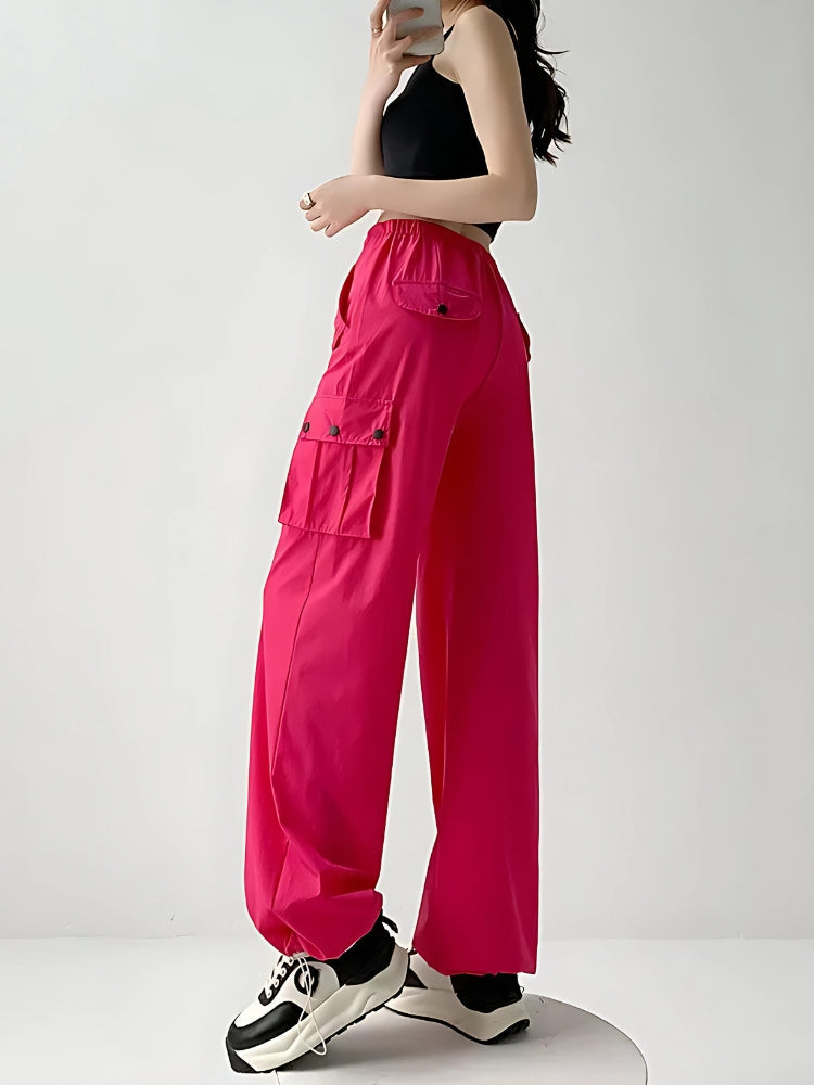 Stylish Work Outfits, Outfit Summer Ideas Parachute Cargo Pants