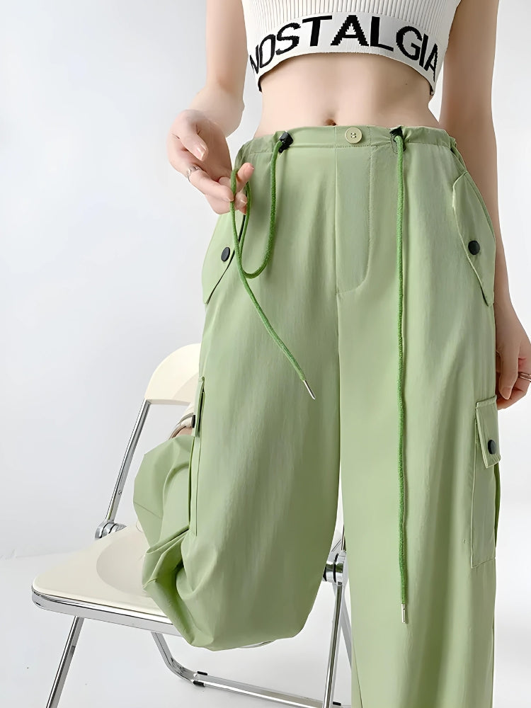 Stylish Work Outfits, Outfit Summer Ideas Parachute Cargo Pants Stylish Work Outfits, Outfit Summer Ideas Parachute Cargo Pants