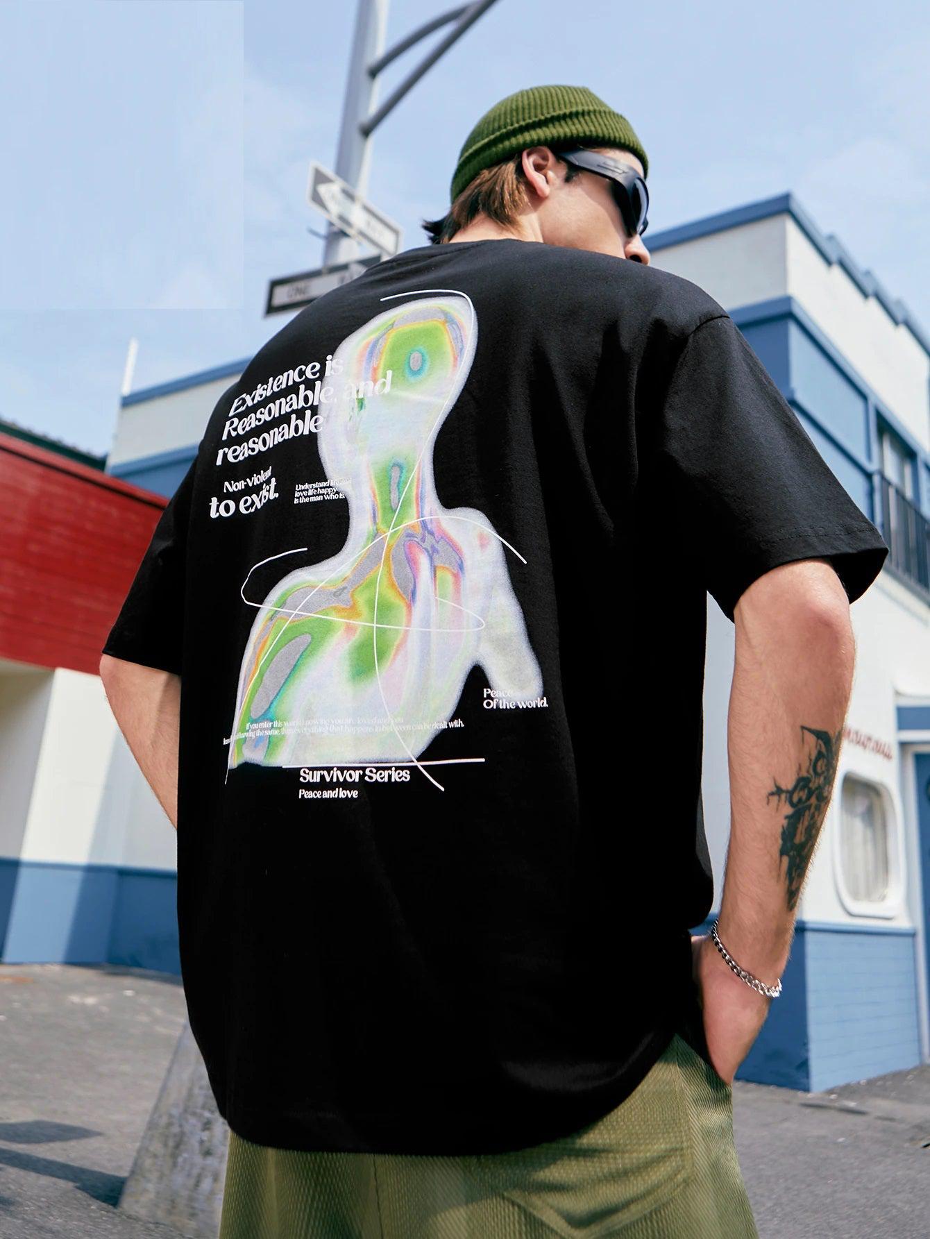 Stylish Work Outfits, Outfit Summer Ideas Peace and Love Tee