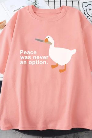 Stylish Work Outfits, Outfit Summer Ideas Peace Was Never An Option Tee
