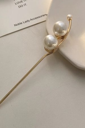 Stylish Work Outfits, Outfit Summer Ideas Pearl Hair Pins