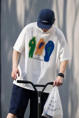 Stylish Work Outfits, Outfit Summer Ideas People in Aura Graphic Tee