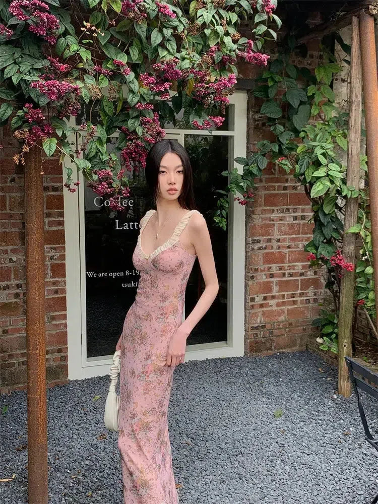 Stylish Work Outfits, Outfit Summer Ideas Pink Maxi Dress Stylish Work Outfits, Outfit Summer Ideas Pink Maxi Dress