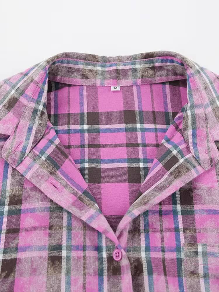 Stylish Work Outfits, Outfit Summer Ideas Pink Plaid Shirt Stylish Work Outfits, Outfit Summer Ideas Pink Plaid Shirt