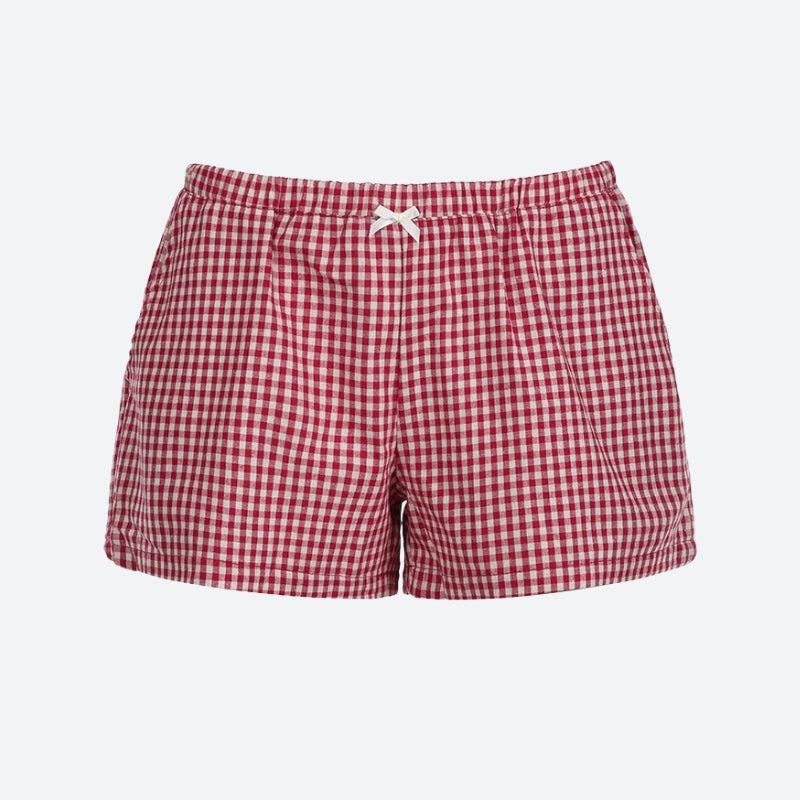 Stylish Work Outfits, Outfit Summer Ideas Plaid Boxer Shorts Stylish Work Outfits, Outfit Summer Ideas Plaid Boxer Shorts