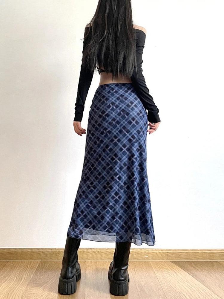 Stylish Work Outfits, Outfit Summer Ideas Plaid Midi Skirt Stylish Work Outfits, Outfit Summer Ideas Plaid Midi Skirt