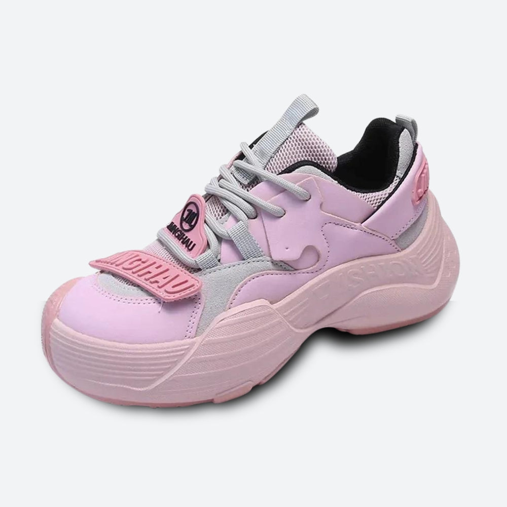 Stylish Work Outfits, Outfit Summer Ideas Platform Lace Up Sneakers Stylish Work Outfits, Outfit Summer Ideas Platform Lace Up Sneakers