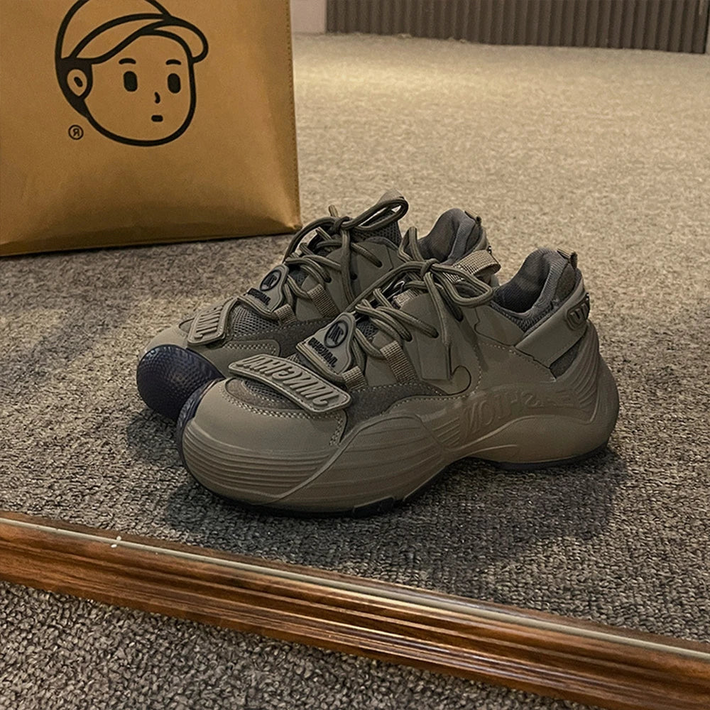 Stylish Work Outfits, Outfit Summer Ideas Platform Lace Up Sneakers Stylish Work Outfits, Outfit Summer Ideas Platform Lace Up Sneakers