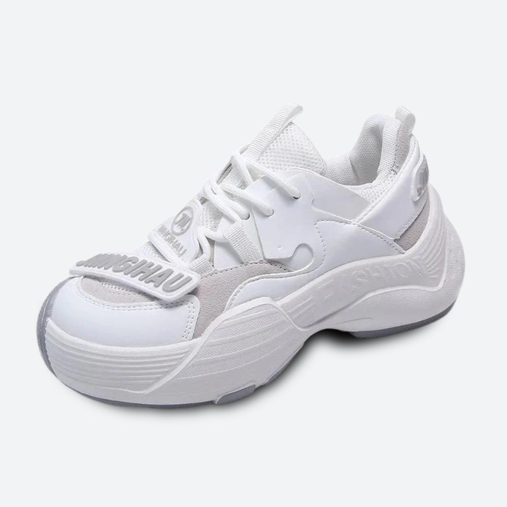 Stylish Work Outfits, Outfit Summer Ideas Platform Lace Up Sneakers Stylish Work Outfits, Outfit Summer Ideas Platform Lace Up Sneakers