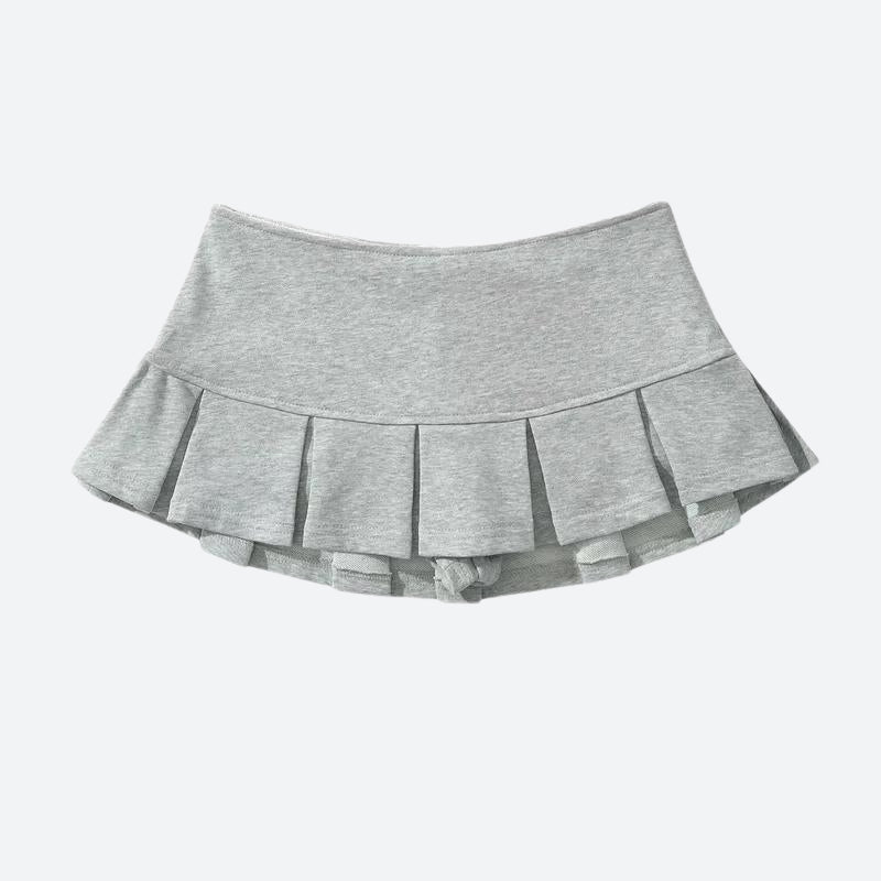 Stylish Work Outfits, Outfit Summer Ideas Pleated Micro Mini Skort