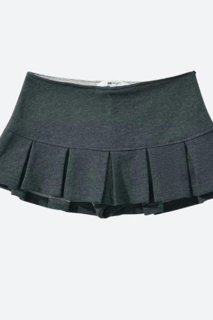 Stylish Work Outfits, Outfit Summer Ideas Pleated Micro Mini Skort