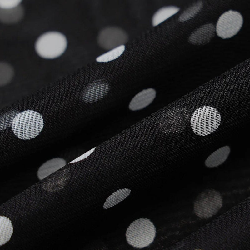 Stylish Work Outfits, Outfit Summer Ideas Polka Dot Backless Sheer Maxi Dress Stylish Work Outfits, Outfit Summer Ideas Polka Dot Backless Sheer Maxi Dress