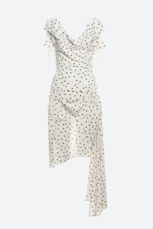 Stylish Work Outfits, Outfit Summer Ideas Polka Dot Mini Dress
