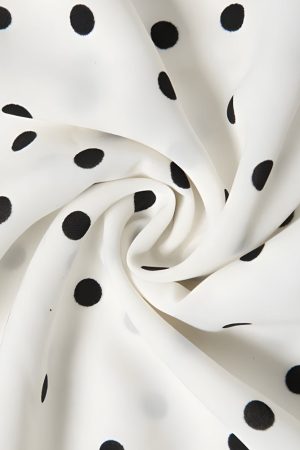 Stylish Work Outfits, Outfit Summer Ideas Polka Dot Mini Dress