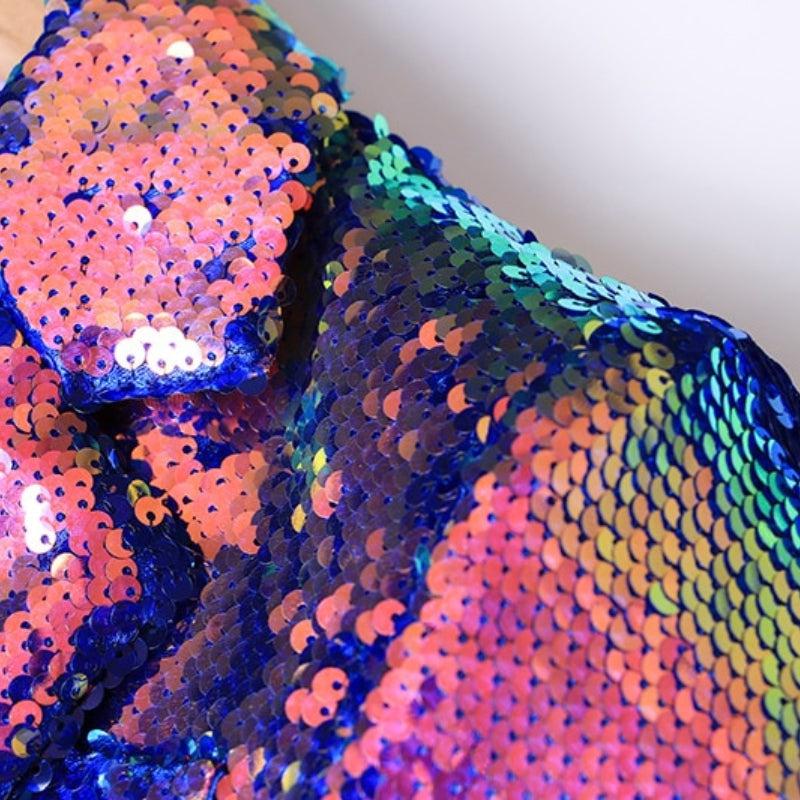 Stylish Work Outfits, Outfit Summer Ideas Premium Sequin Long Blazer Stylish Work Outfits, Outfit Summer Ideas Premium Sequin Long Blazer