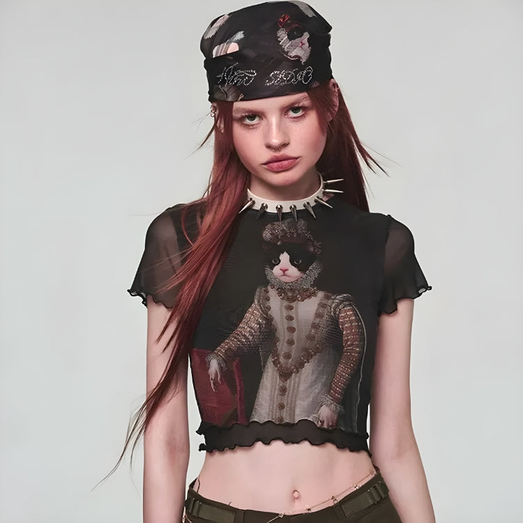 Stylish Work Outfits, Outfit Summer Ideas Princess Cat Crop Top