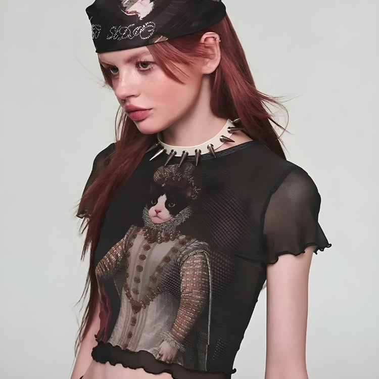 Stylish Work Outfits, Outfit Summer Ideas Princess Cat Crop Top