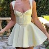 Stylish Work Outfits, Outfit Summer Ideas Princess Corset Mini Dress