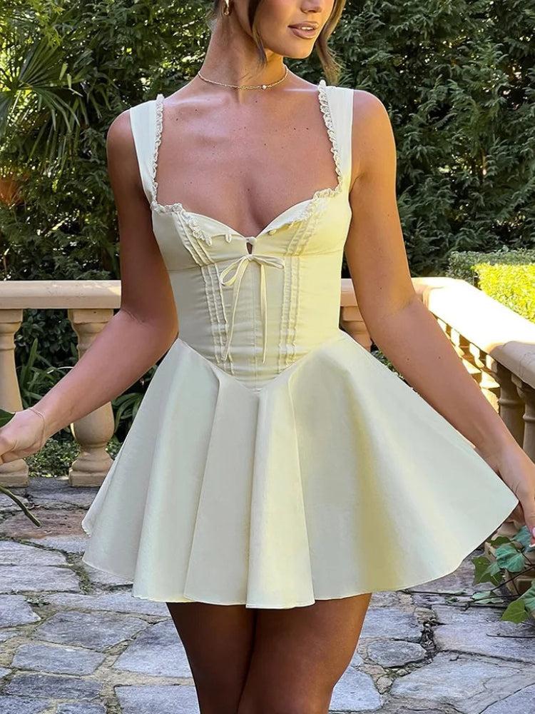 Stylish Work Outfits, Outfit Summer Ideas Princess Corset Mini Dress Stylish Work Outfits, Outfit Summer Ideas Princess Corset Mini Dress