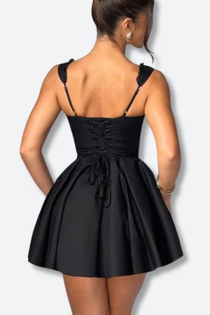 Stylish Work Outfits, Outfit Summer Ideas Princess Corset Mini Dress