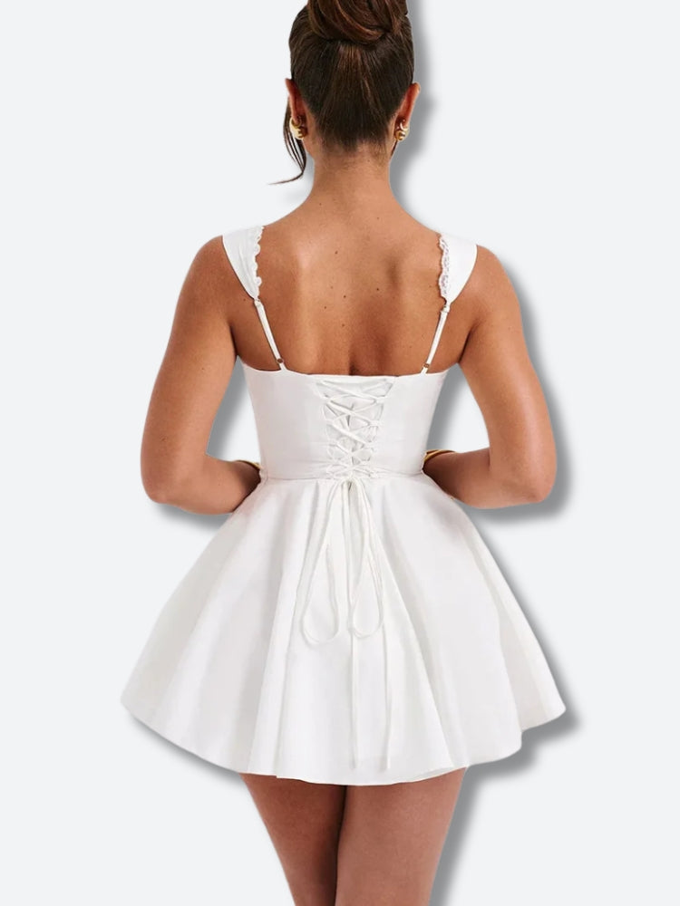 Stylish Work Outfits, Outfit Summer Ideas Princess Corset Mini Dress Stylish Work Outfits, Outfit Summer Ideas Princess Corset Mini Dress