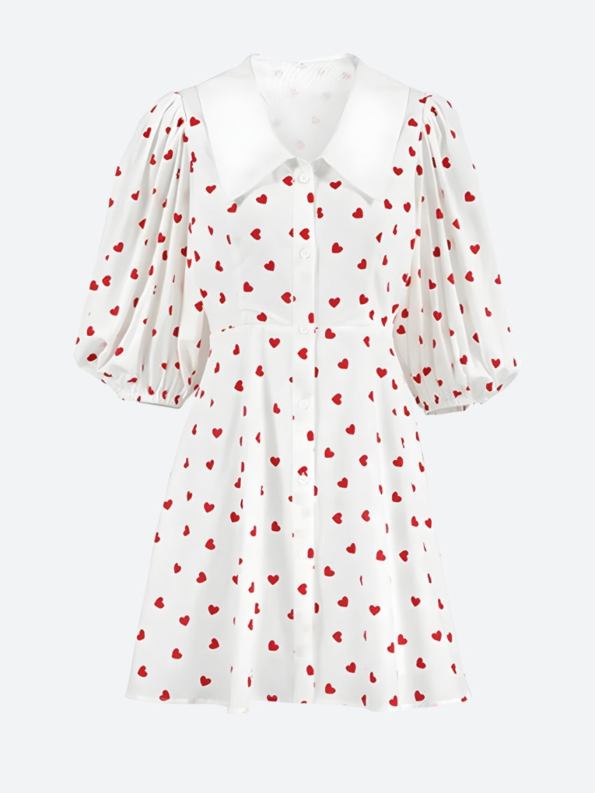 Stylish Work Outfits, Outfit Summer Ideas Puff Sleeve Mini Dress Stylish Work Outfits, Outfit Summer Ideas Puff Sleeve Mini Dress