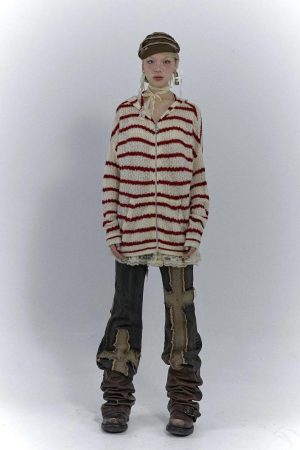 Stylish Work Outfits, Outfit Summer Ideas Rabbit Ears Hooded Cardigan Jacket