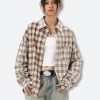 Stylish Work Outfits, Outfit Summer Ideas Retro Plaid Shirt