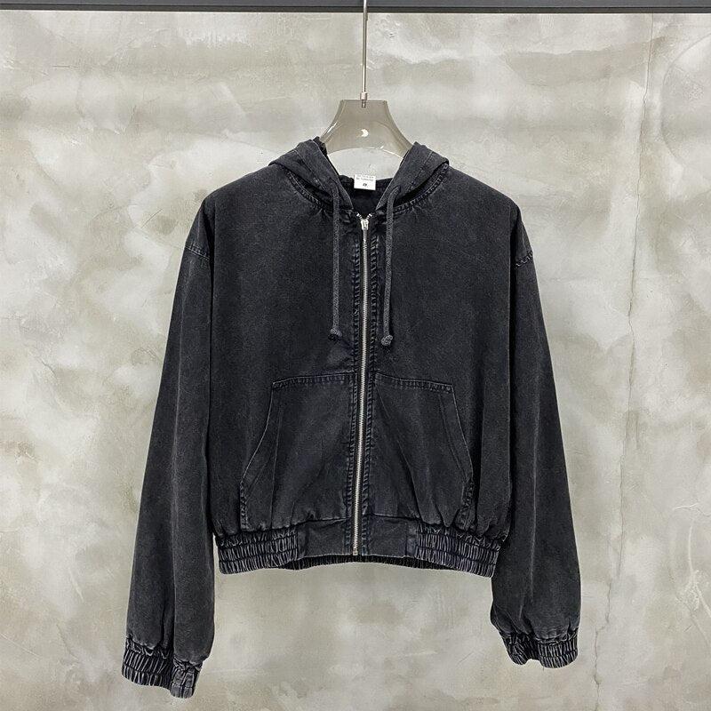 Stylish Work Outfits, Outfit Summer Ideas Retro Zip-Up Hoodie Stylish Work Outfits, Outfit Summer Ideas Retro Zip-Up Hoodie