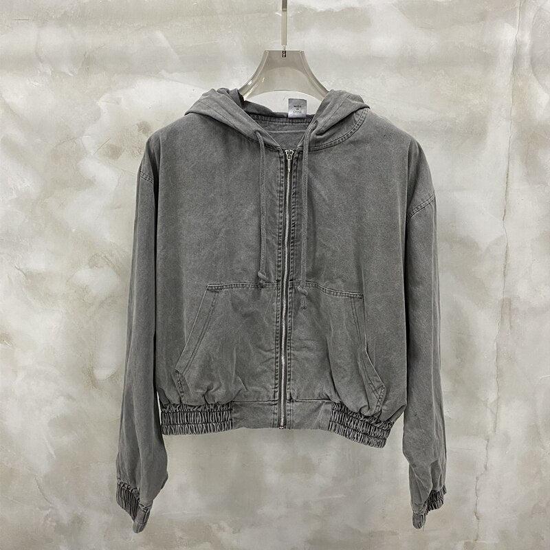 Stylish Work Outfits, Outfit Summer Ideas Retro Zip-Up Hoodie Stylish Work Outfits, Outfit Summer Ideas Retro Zip-Up Hoodie