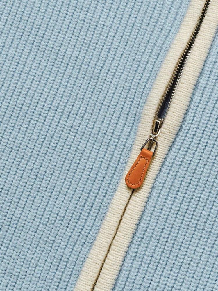 Stylish Work Outfits, Outfit Summer Ideas Ribbed Double Zip-Up Cardigan Stylish Work Outfits, Outfit Summer Ideas Ribbed Double Zip-Up Cardigan